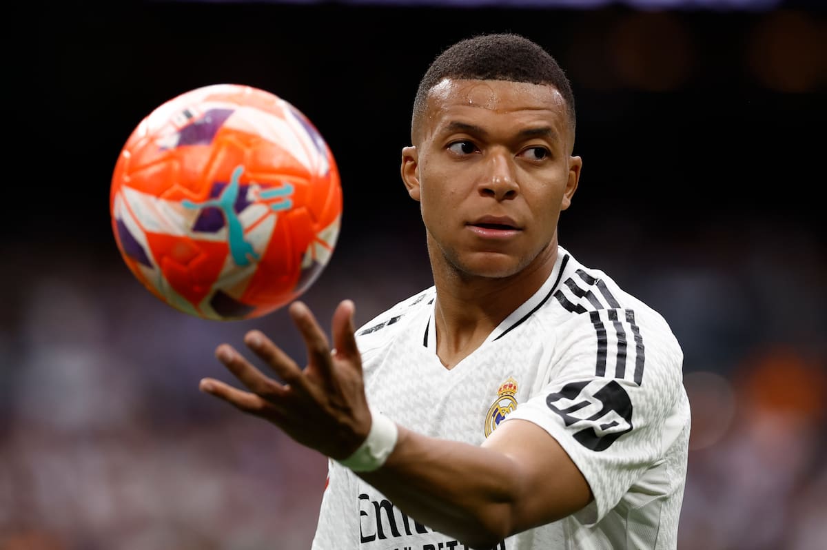 El delantero francés del Real Madrid Kylian Mbappé. Foto, EFE: Daniel González