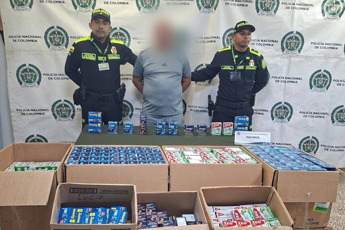 Golpe millonario a red que pretendía distribuir medicamentos adulterados en Carnaval