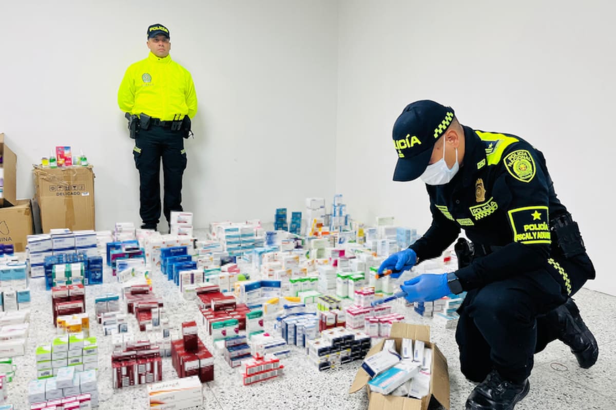 Incautan medicamentos en Barranquilla avaluados en 520 millones de pesos