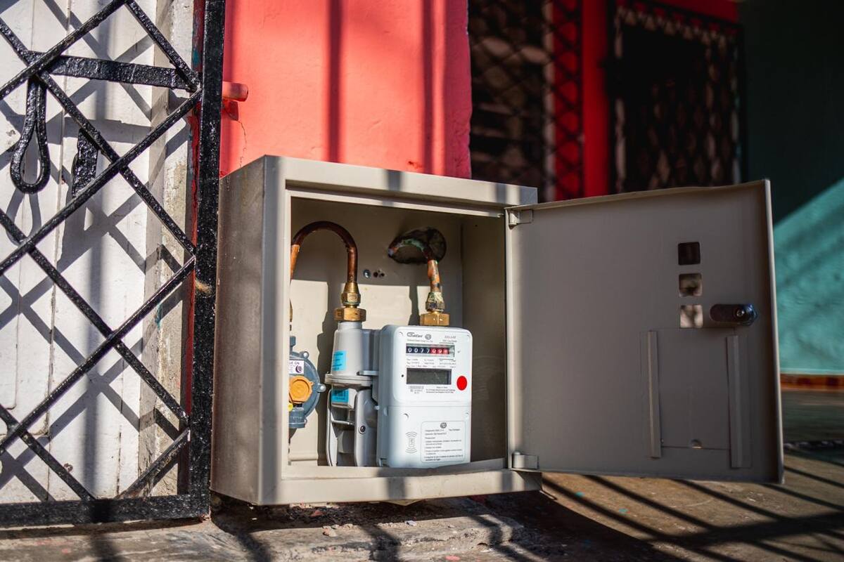 Los medidores prepago de gas son inteligentes. //Cortesía