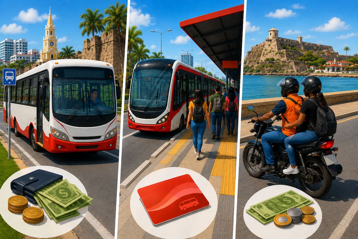 Transcaribe vs. mototaxi vs. bus: cuánto gasta un cartagenero en transporte al mes
