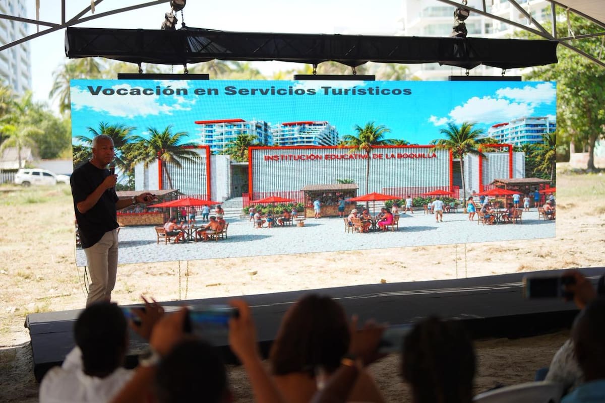 Así será el primer colegio público frente al mar en Cartagena