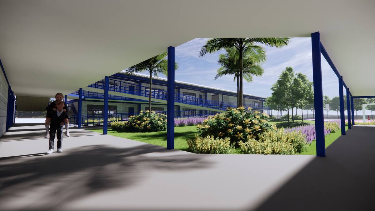 Comenzarán con la construcción del megacolegio en Villanueva. // Foto: Cortesía.
