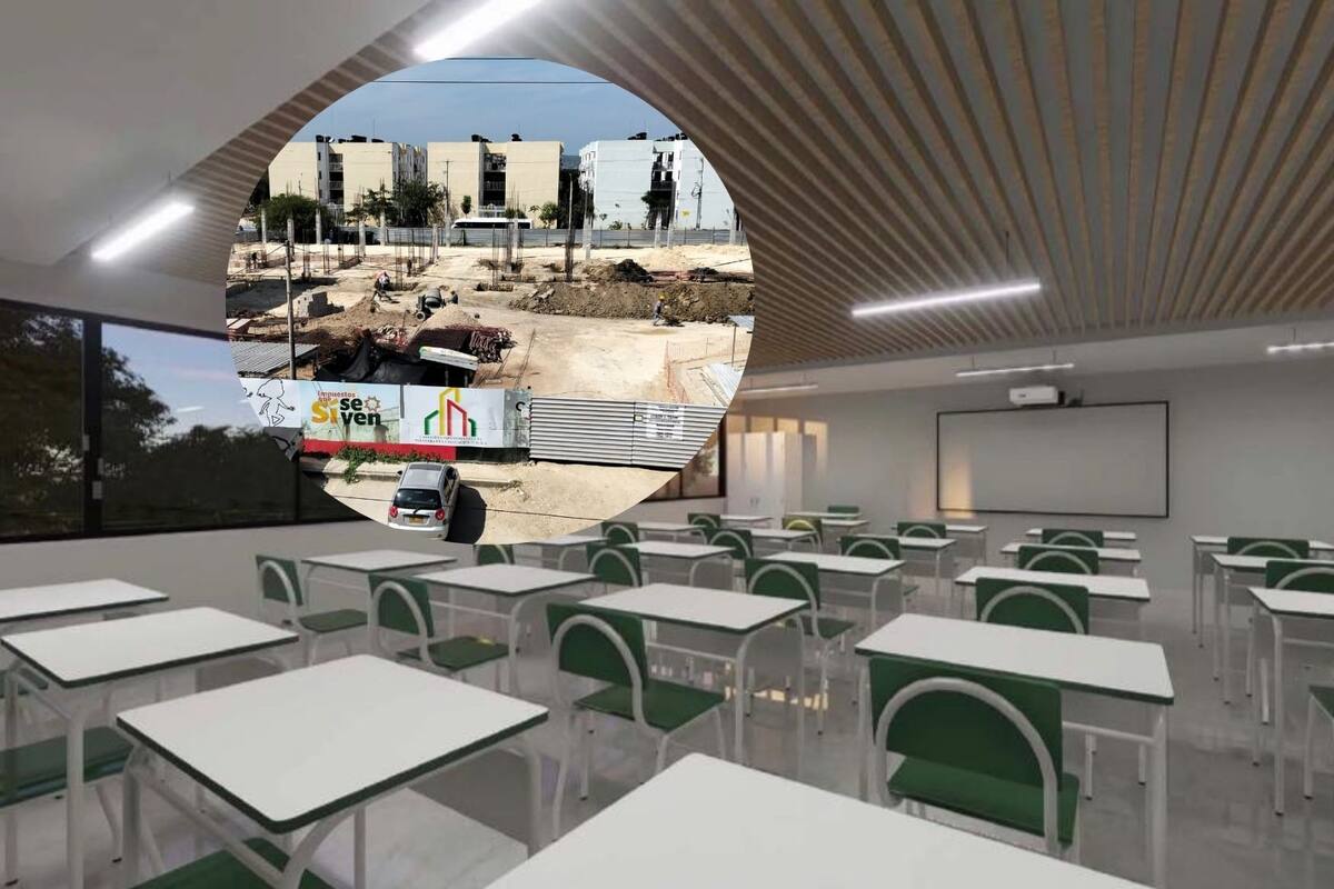 ¿Cómo van las obras en los 5 megacolegios en Cartagena? Alcaldía respondió