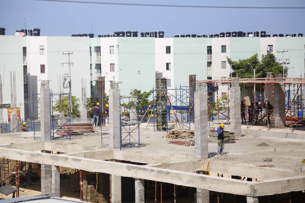 El proceso para las obras en los megacolegios comenzaron en agosto de 2025. // Foto: Luis Herrán.