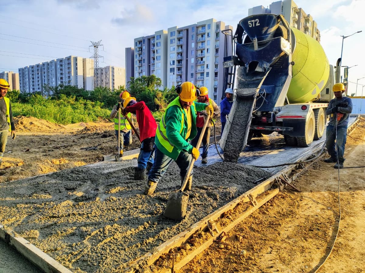 Más de 1.000 empleos activos y casi 6 mil proyectados con los megaproyectos en ejecución. // Foto: cortesía - Alcaldía de Cartagena.