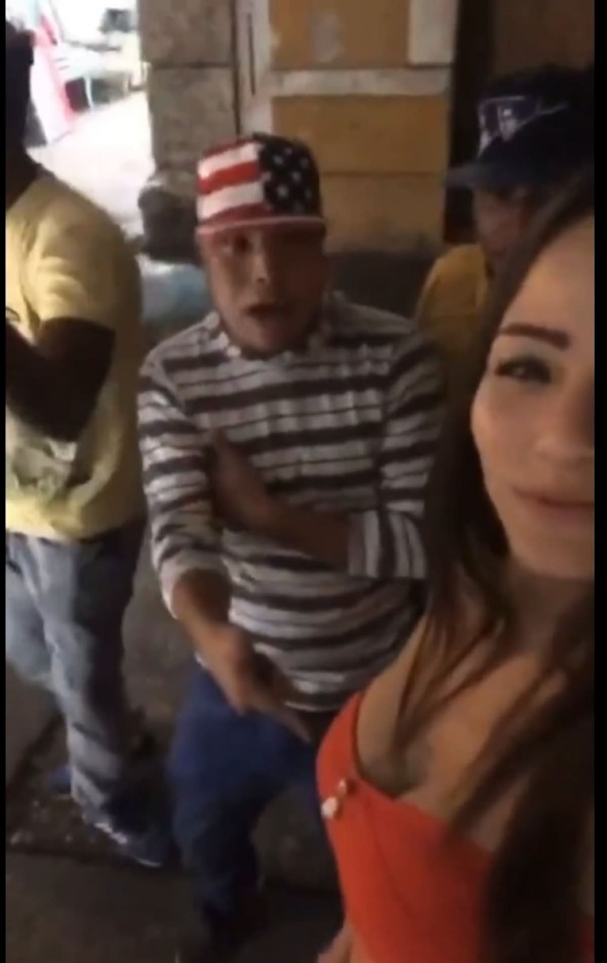 Melanie Pavola publicó videos durante viaje junto a J Balvin en Cartagena. //Foto: captura de pantalla.