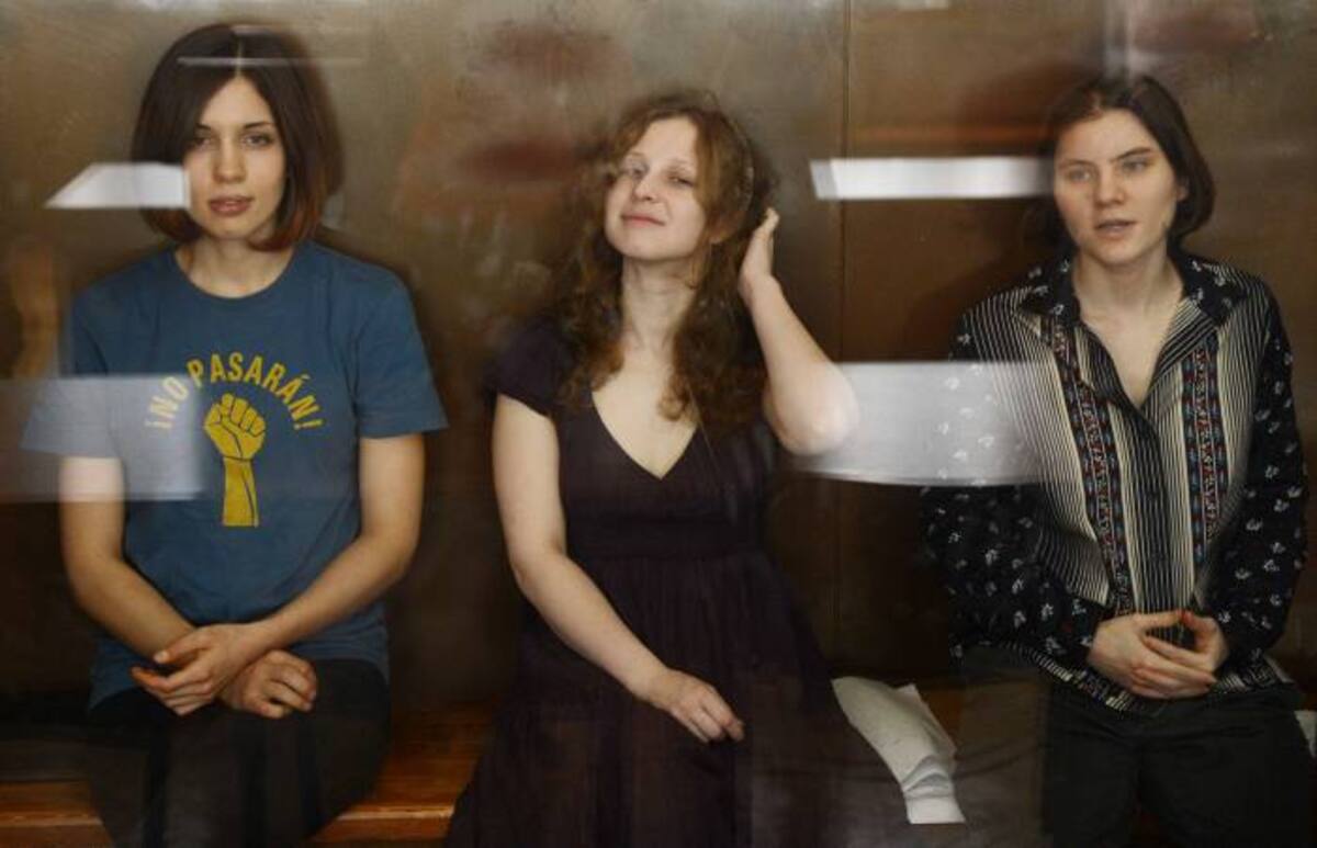 Grupo punk Pussy Riot ARCHIVO