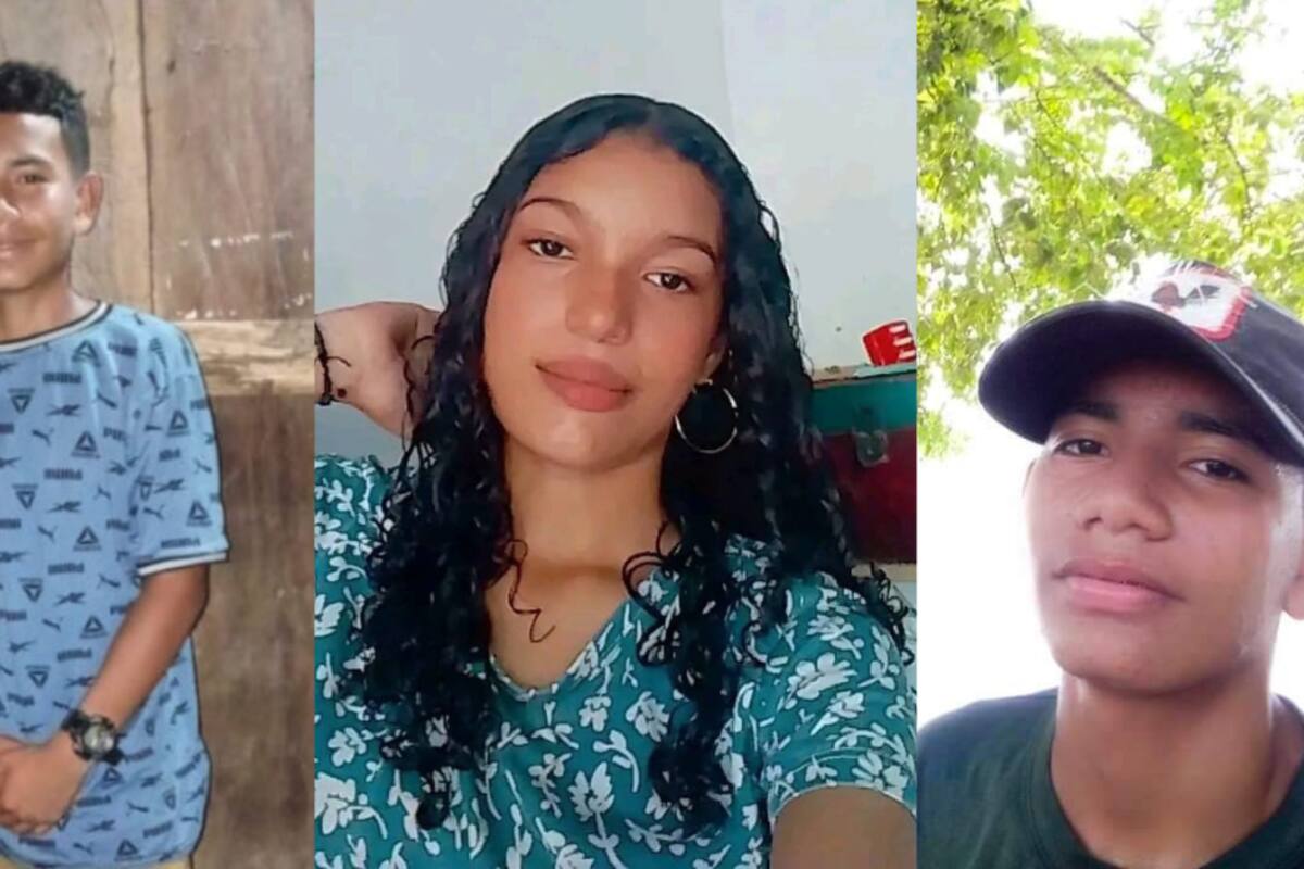 “Les ofrecieron $1 millón para irse”: 3 menores desaparecidos en Bolívar