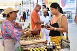 Mercado campesino llegó a Villa Sandra y Nelson Mandela
