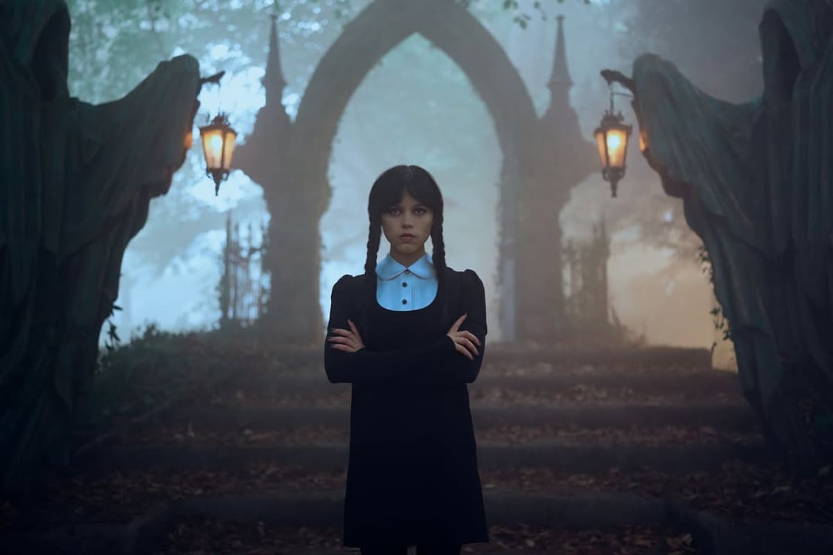 La segunda temporada de la aclamada serie "Merlina" comenzará en 2025; no te la pierdas.//Foto: tomada de internet.