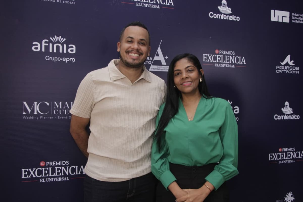 Merwin Bayter y Verónica Valdéz.