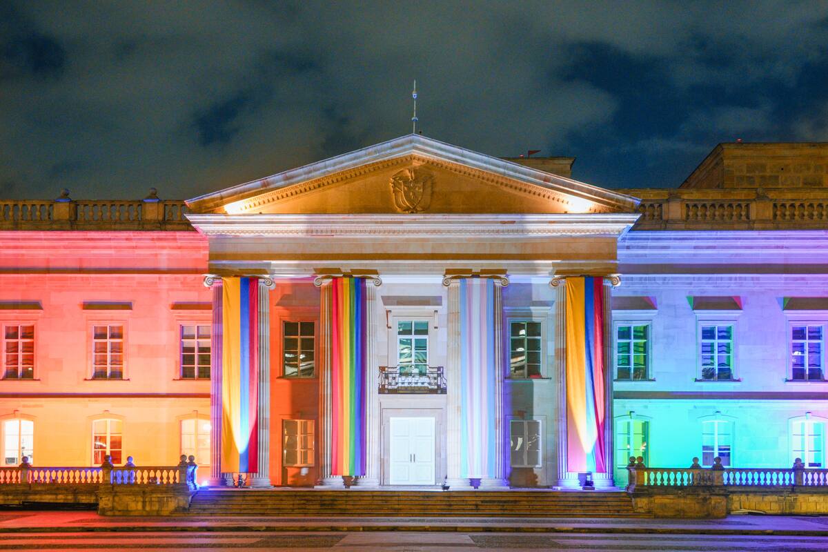 Presidencia abre las puertas a la comunidad LGBTIQ+ en el Día del Orgullo