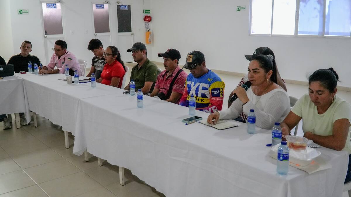 Las comunidades expusieron sus necesidades. // Cortesía