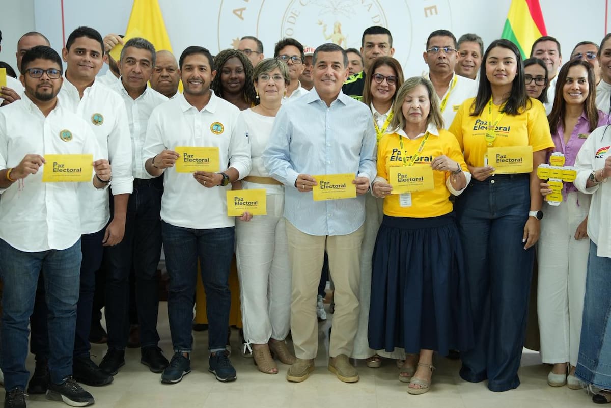 Mesa de trabajo liderara por la Procuraduría General en época electoral. // Foto: cortesía - Alcaldía de Cartagena.