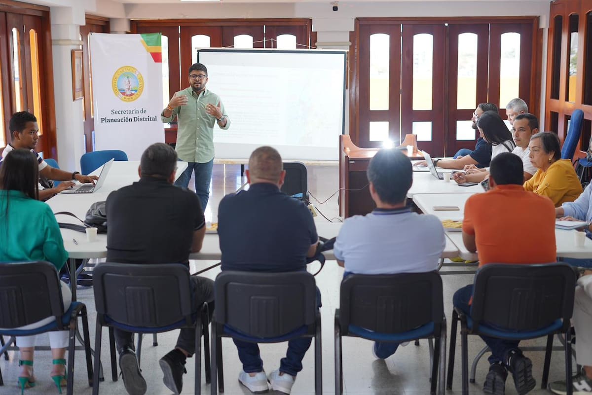 Mesas de participación ciudadana para la formulación del POT. // Foto: cortesía Alcaldía de Cartagena