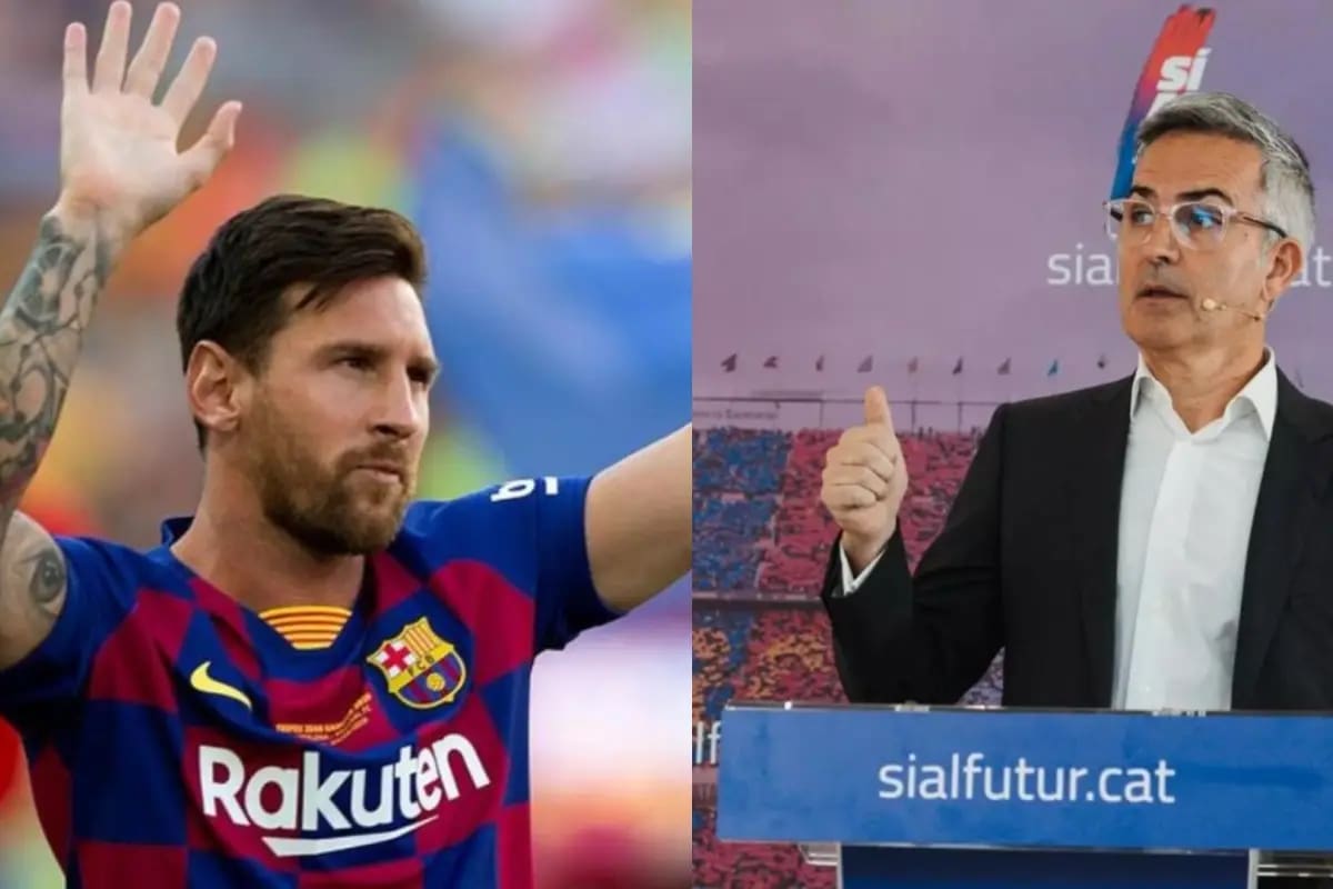 Víctor Font promete contactar a Lionel Messi si gana la presidencia del Barcelona
