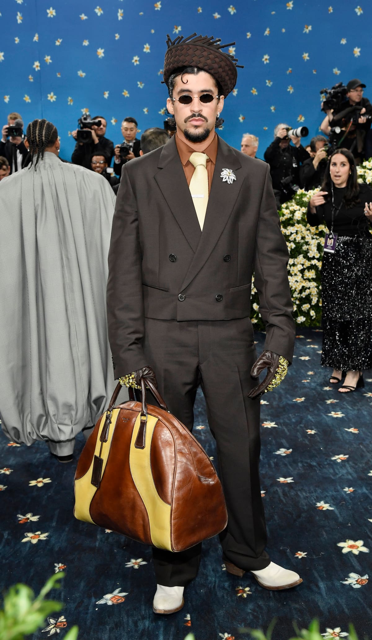 Bad Bunny fue invitado al Metropolitan Museum of Art's Costume Institute para la Met Gala 2025. //Foto: AP