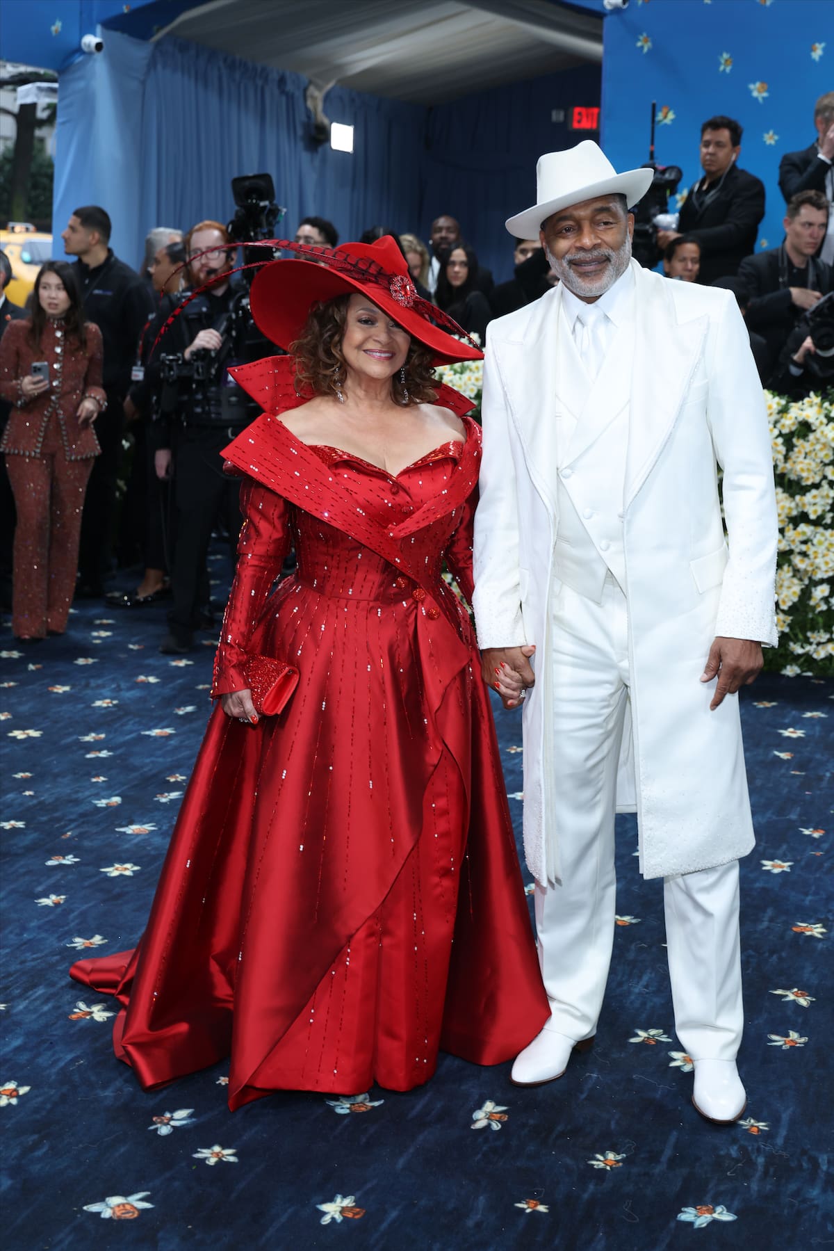 Debbie Allen y Norm Nixon en la Met Gala 2025. //Foto: EFE.