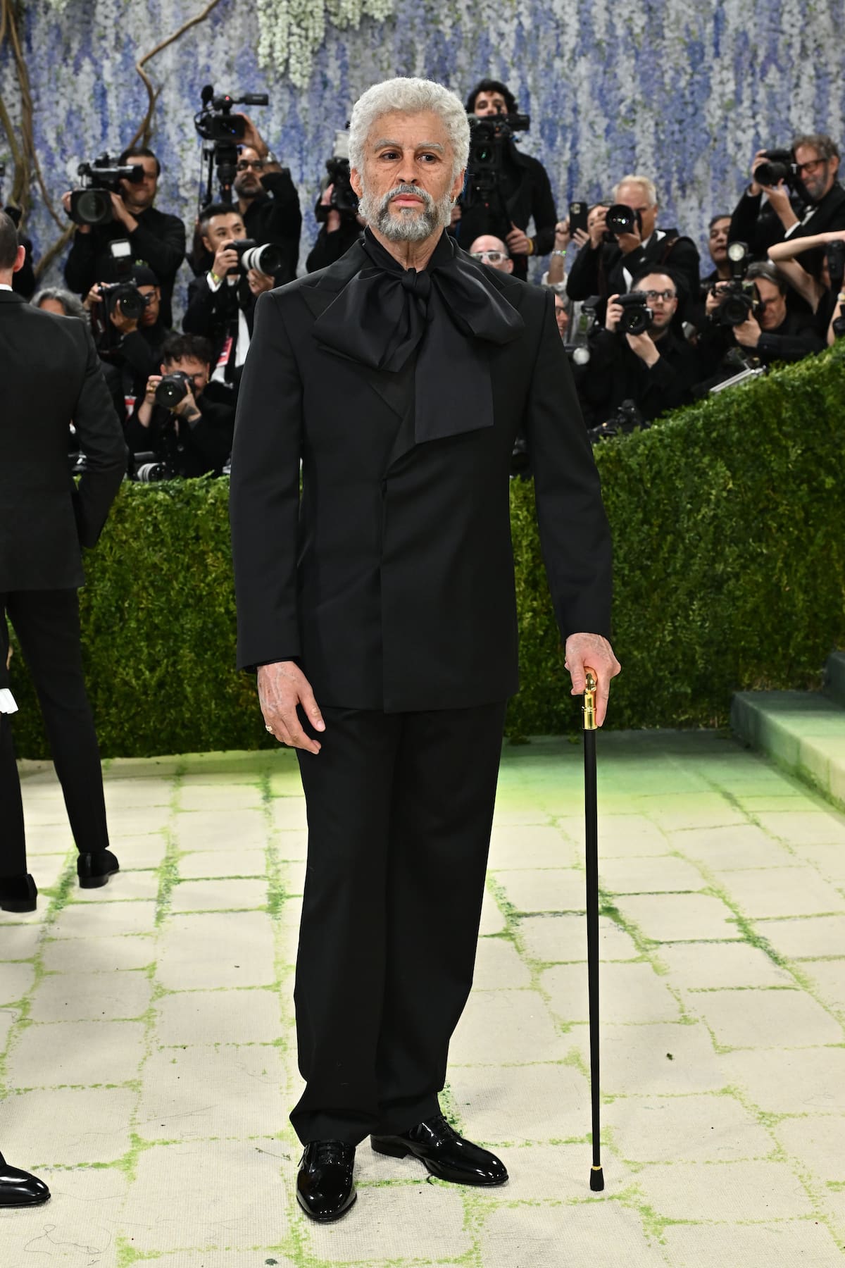 Bad Bunny llega en la Met Gala. //Foto: AP.