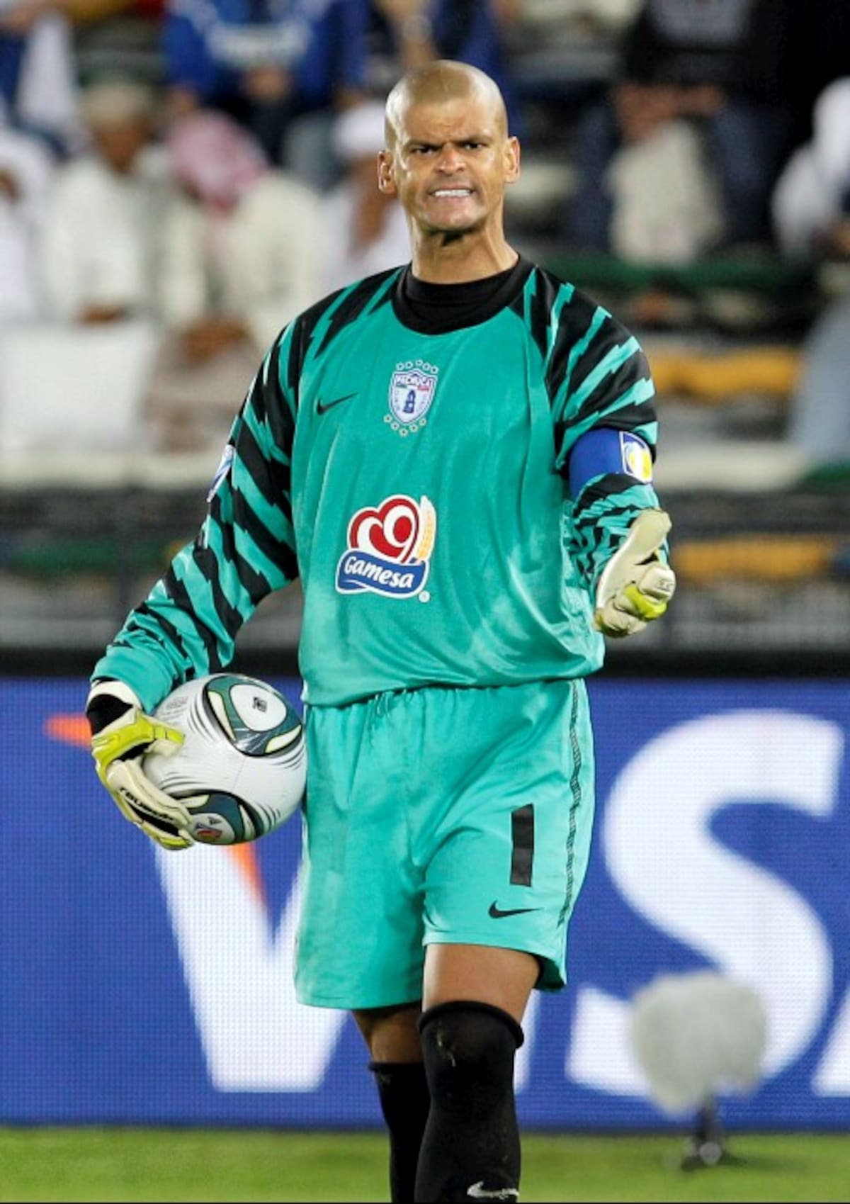 Miguel Calero fue figura con su equipo Pachuca.