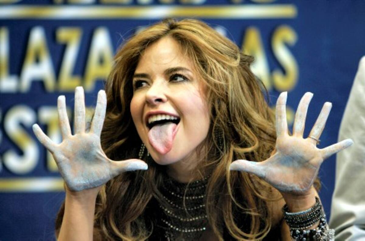 Gloria Trevi, cantante mexicana.