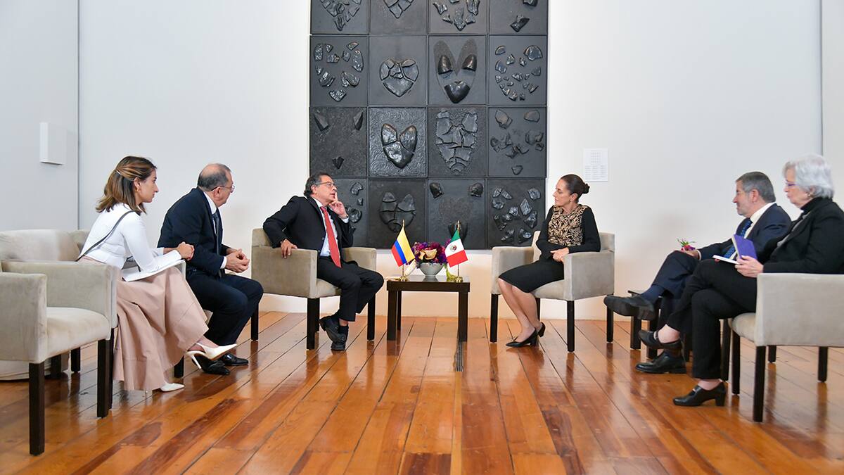 Con la llegada de Claudia Sheinbaum a la Presidencia de México se fortalecerá aún más la integración latinoamericana: presidente Petro. // Foto: cortesía