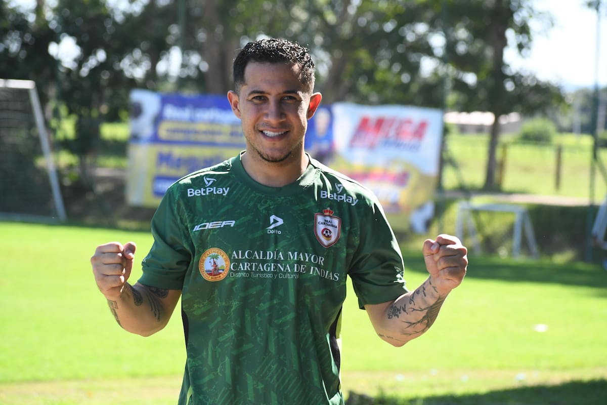 Real Cartagena: día del debut de Michael Ortega y el número que usará