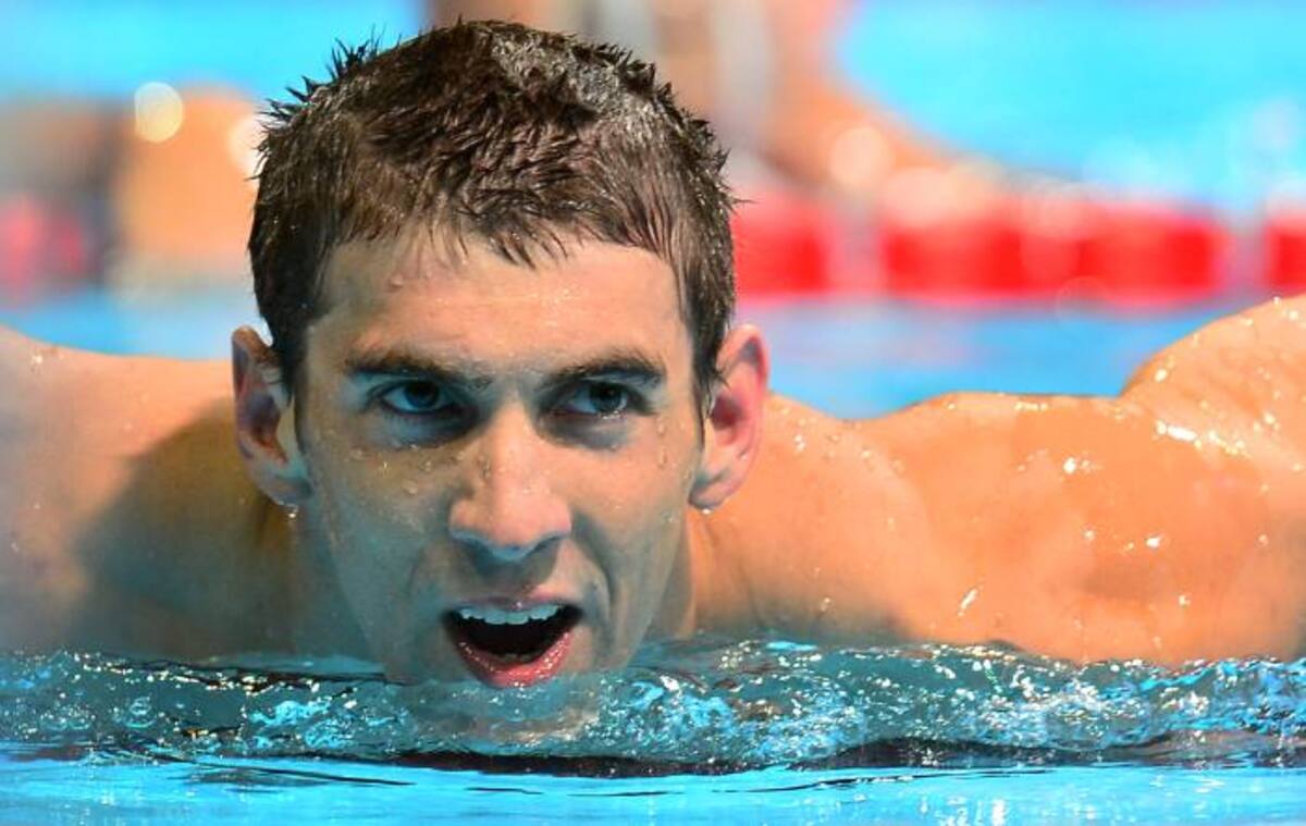 El nadador estadounidense Michael Phelps. AFP FREDERIC J. BROWN