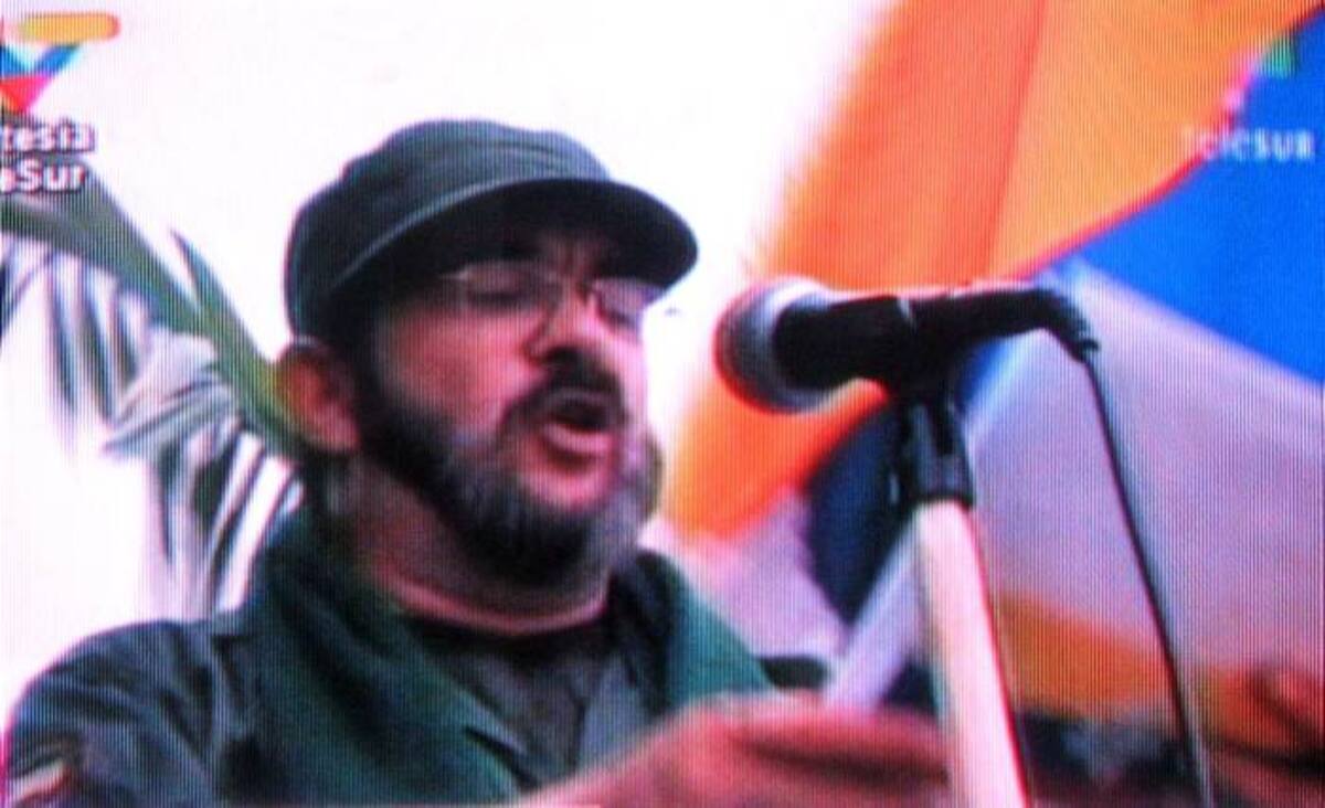 Alias ‘Timochenko’ o ‘Timoleón Jiménez’ es el actual jefe máximo de las Farc. ARCHIVO