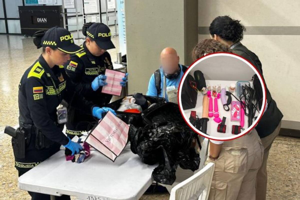 Niegan entrada a Colombia a extranjero con maleta llena de juguetes íntimos