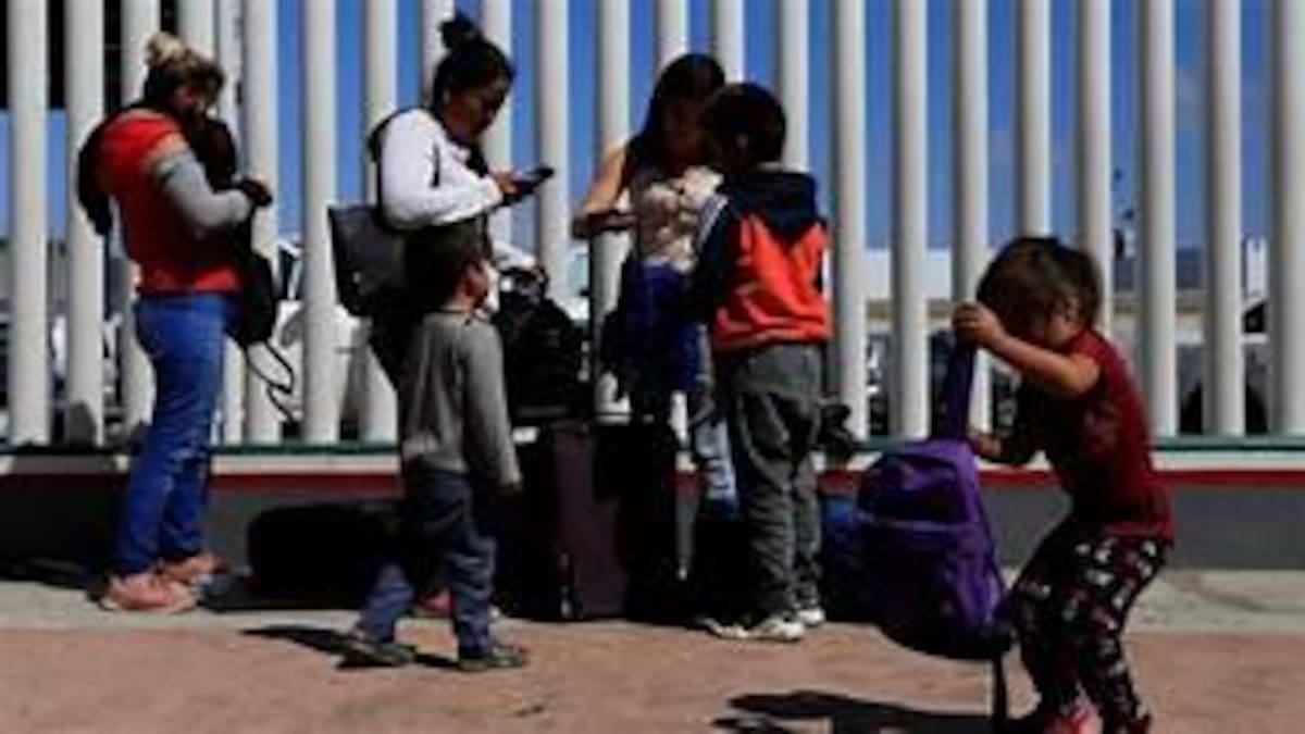Migrantes intentan ingresar a Estados Unidos.//Foto: cortesía