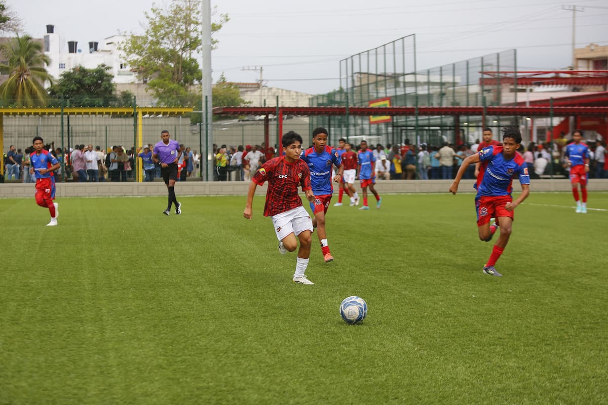 Así lucen hoy las modernas cancha de Alameda la Victoria, son 4 y todas tienen techo, que protege del sol, a los espectadores. //LUIS HERRÁN EL UNIVERSAL