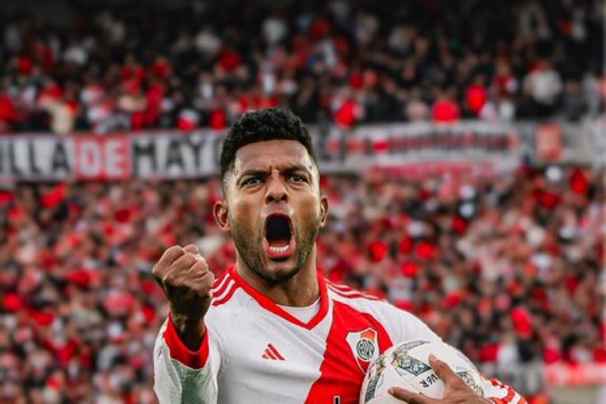 Preocupación en River Plate: ¿Qué le pasó a Miguel Borja en el entrenamiento?