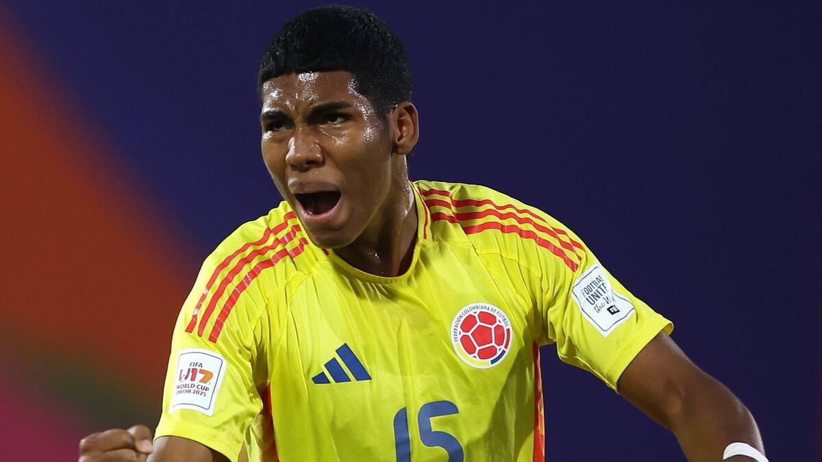 Miguel Solarte anotó el primer tanto de Colombia en el partido ante Corea del Norte. //Foto: @fifaworldcup_es