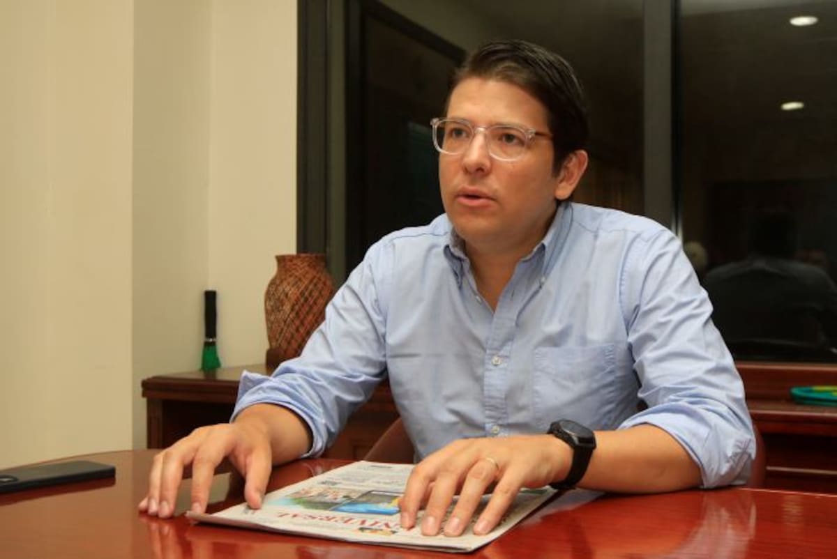 Miguel Uribe Turbay, senador del Centro Democrático. // FOTO: JULIO CASTAÑO- EL UNIVERSAL