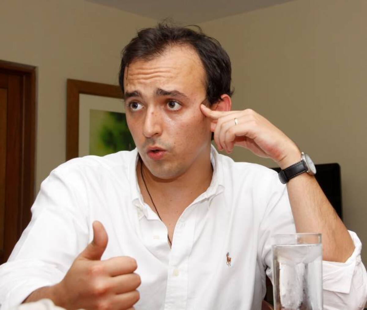 Miguel Samper, director de Justicia Transicional. ZENIA VALDELAMAR - EL UNIVERSAL