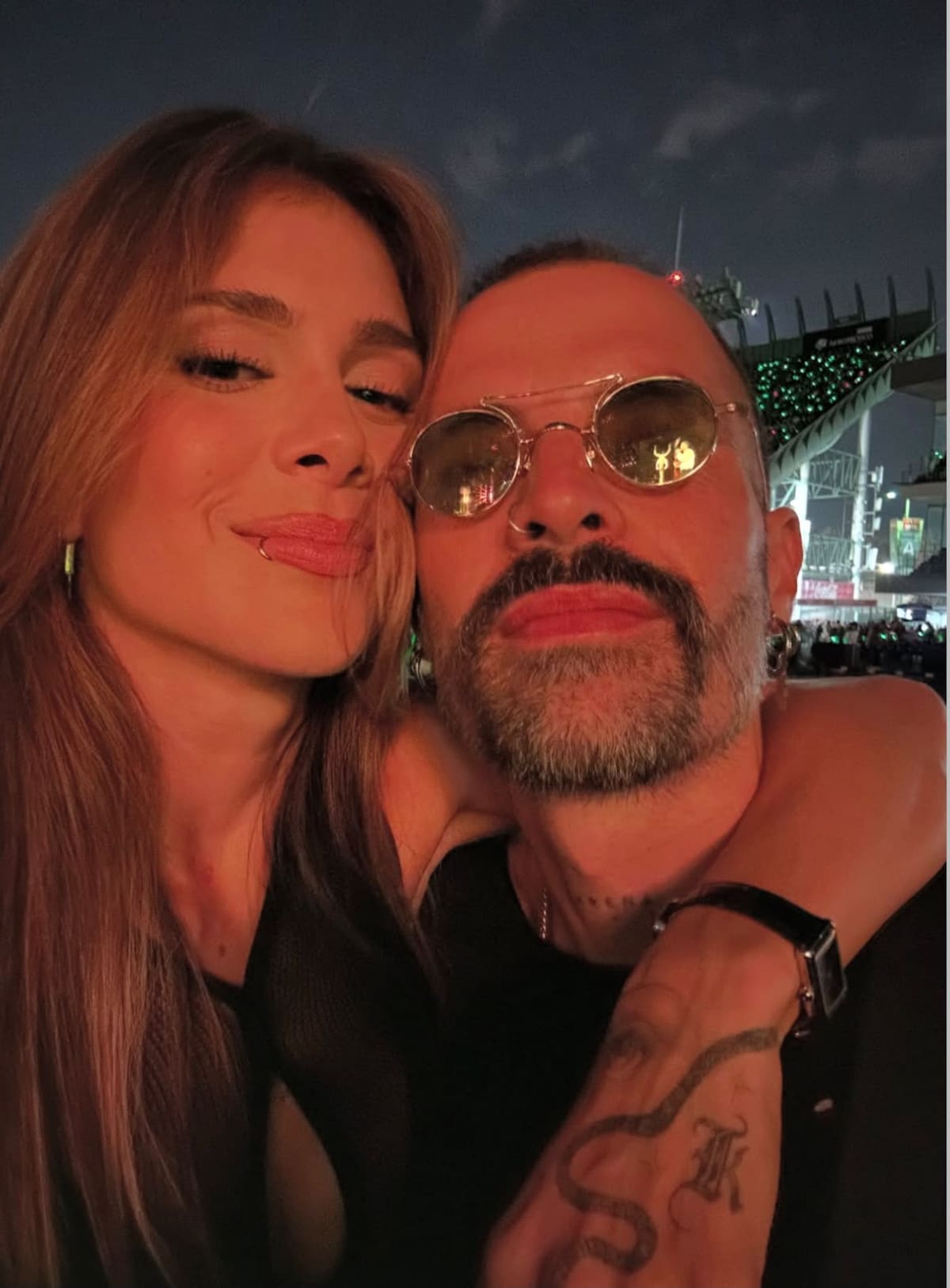 Una frase de la creadora de contenido sobre la pareja desató críticas en redes sociales.//Foto tomada de IG:@greeiy