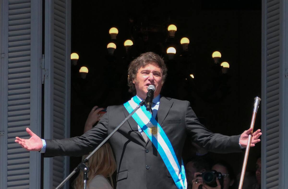 El presidente de Argentina, Javier Milei. // EFE.