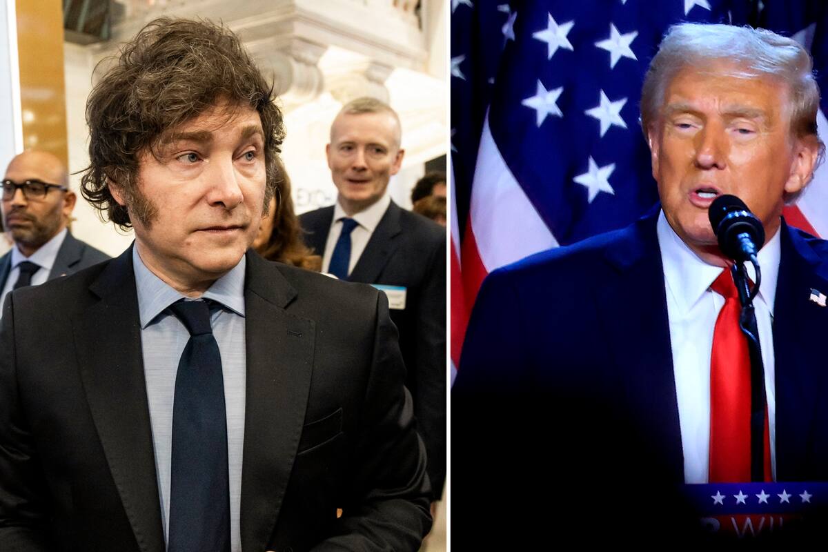 ¿Qué temas abordaron Milei y Trump tras la victoria del republicano?