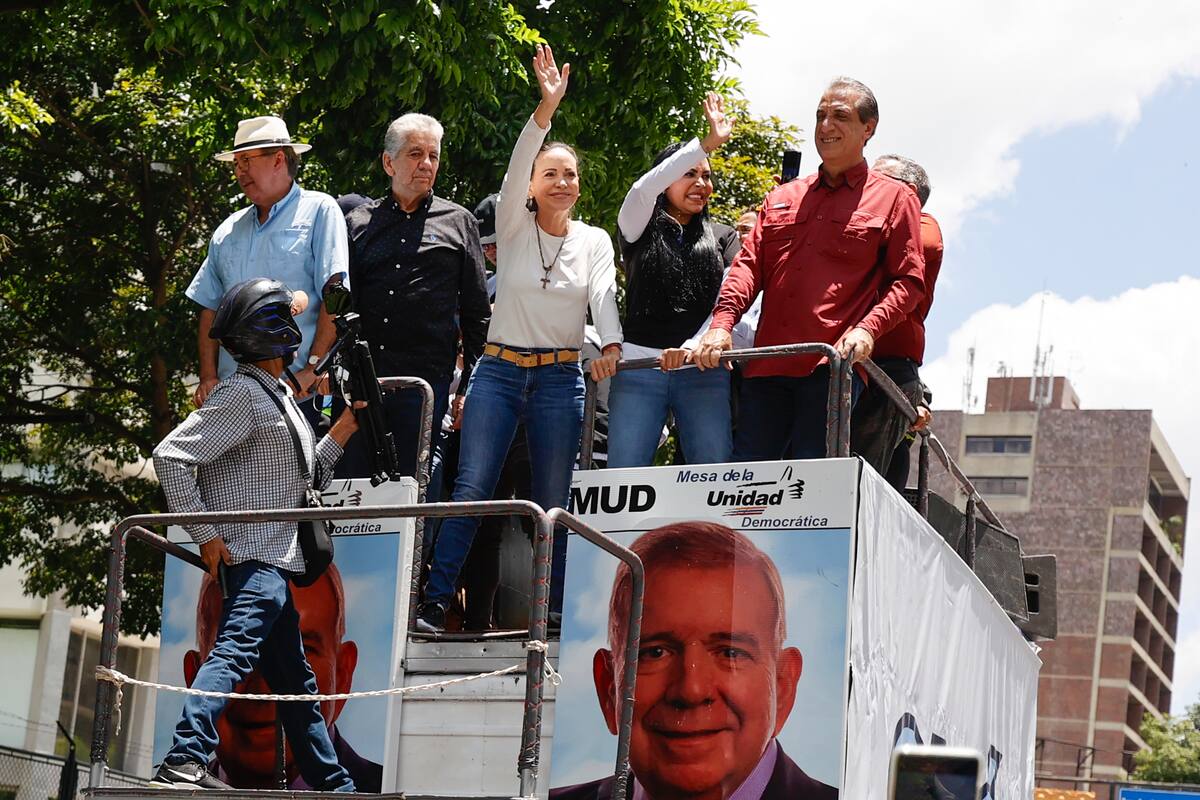Líderes de la oposición venezolana. // Foto: EFE