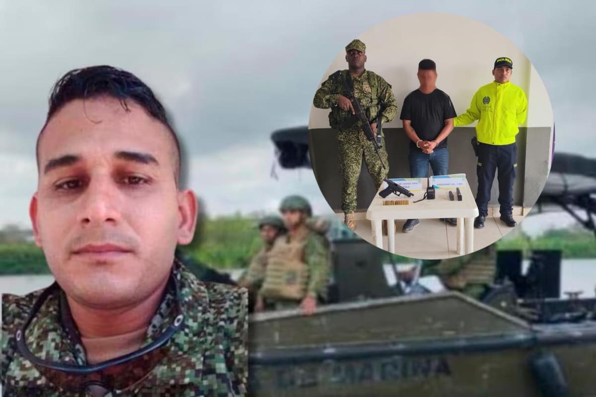 ‘Danilo’, el jefe del Clan del Golfo que cayó por crimen de Esteban Porras, infante de Marina