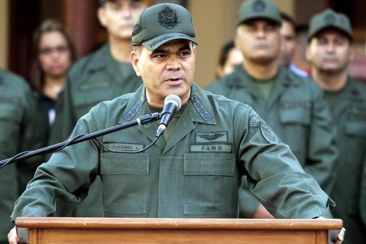 El jefe de la Fuerza Armada Nacional Bolivariana (Fanb), general Vladimir Padrino. // Foto: archivo