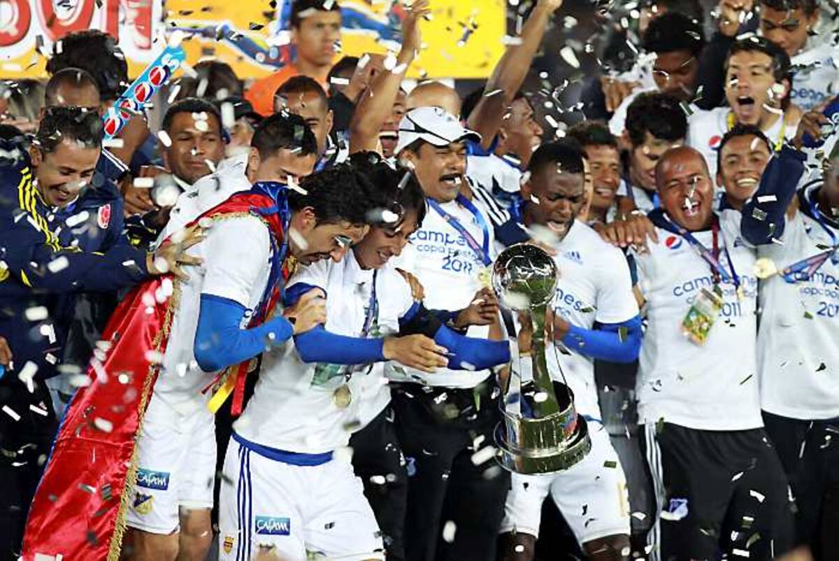 Millonarios venció en los dos juegos a Boyacá Chicó y se quedó con el título de la Copa Postobón y el cupo para la Copa Sudamericana 2012. COLPRENSA