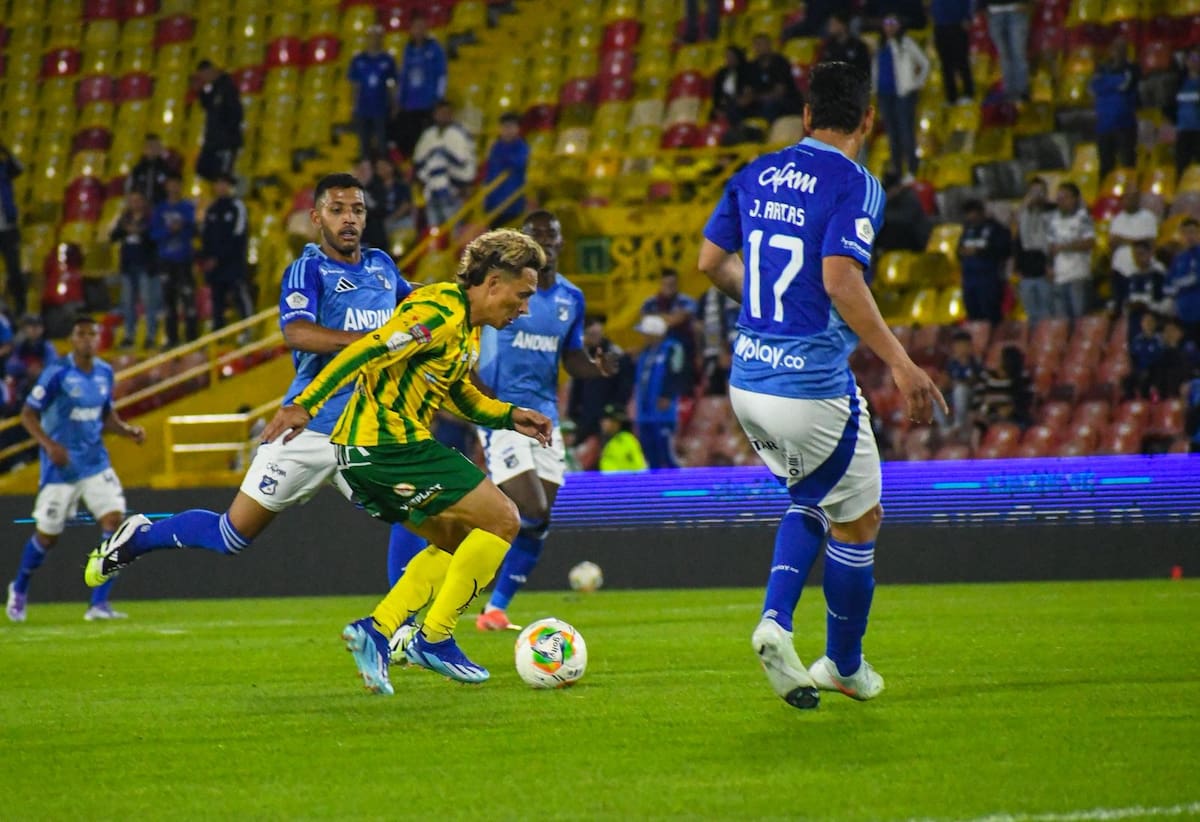 Real Cartagena se vio superado por Millonarios en el encuentro de la Copa Betplay. //Cortesía