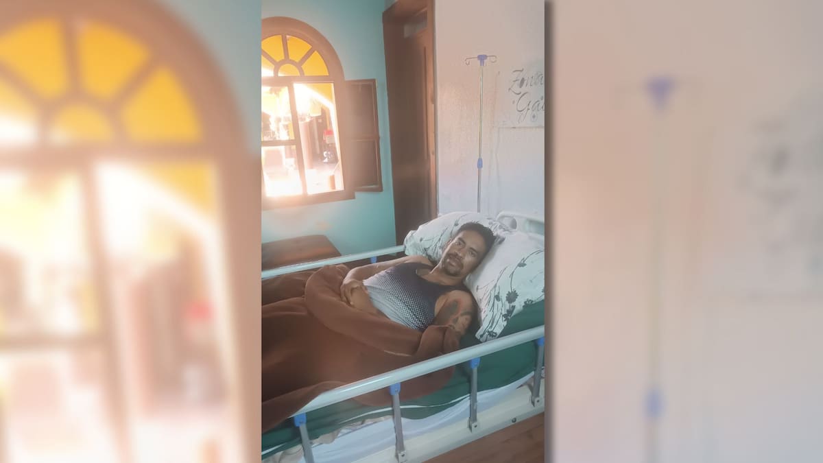La recuperación del profe Milton García va muy bien. //Cortesía