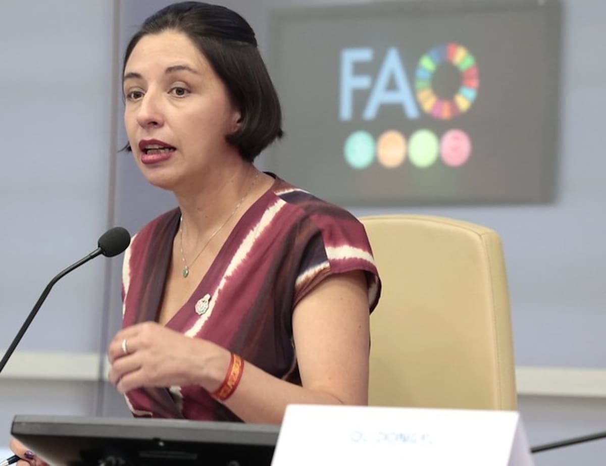 Martha Carvajalino, ministra de Agricultura y Desarrollo Rural de Colombia. //Foto Cortesía MinAgricultura.