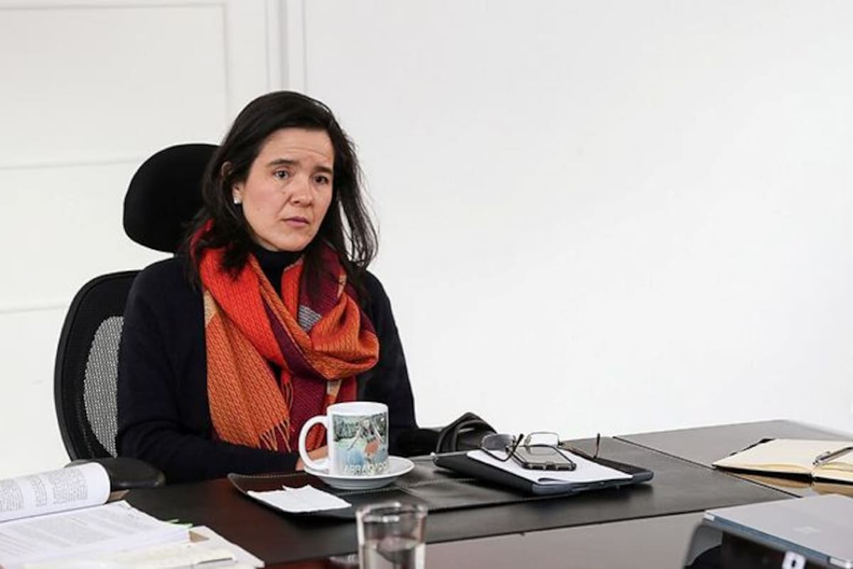 Silvia Constaín, ministra de las Tecnologías de la Información y las Comunicaciones. Colprensa.