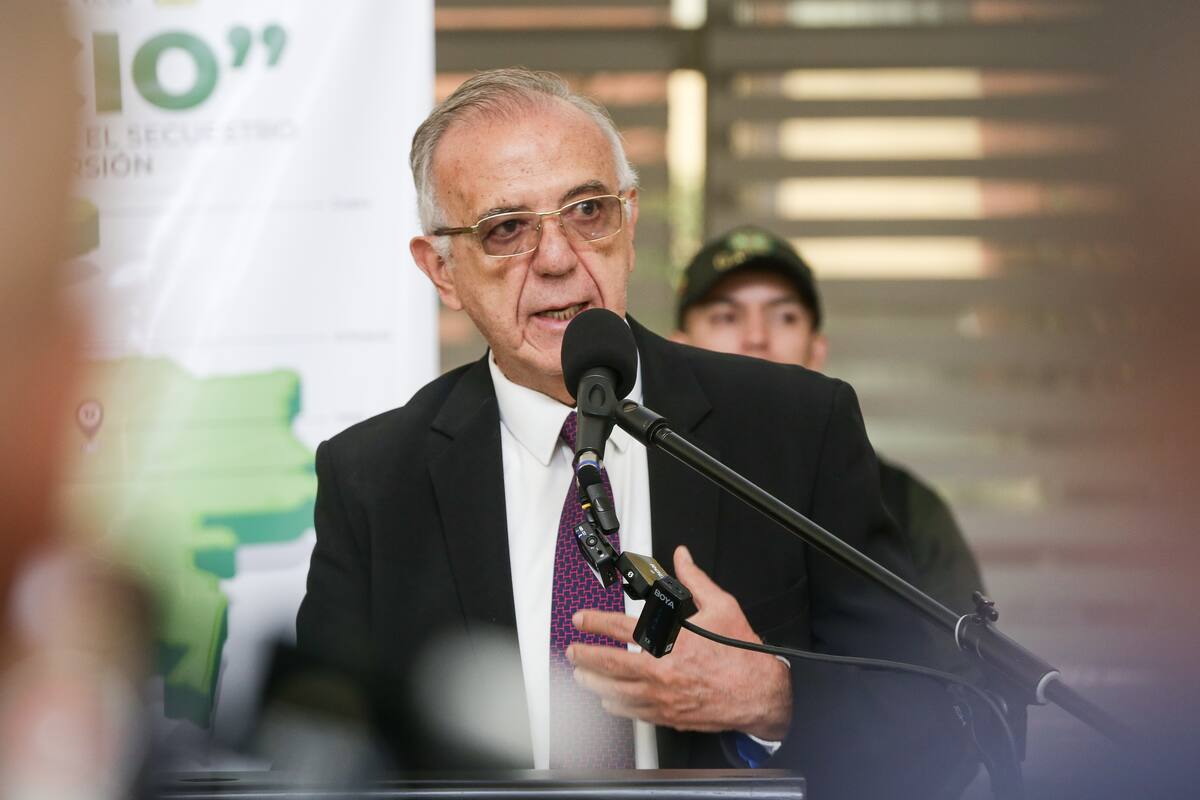 Iván Velásquez, ministro de Defensa de Colombia. //Colprensa.