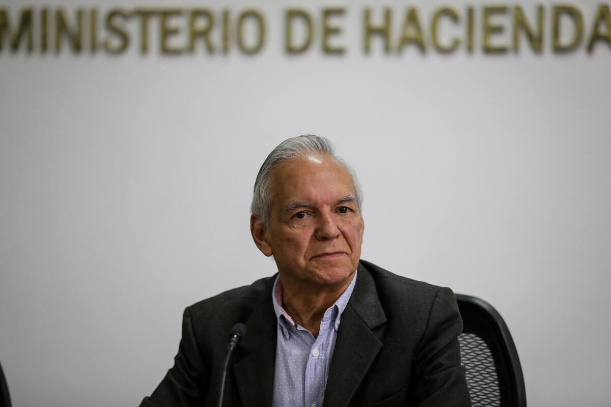 Ricardo Bonilla, Ministro de Hacienda, // Archivo - Colprensa.